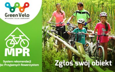 I Twój obiekt może być Miejscem Przyjaznym Rowerzystom na Szlaku Green Velo