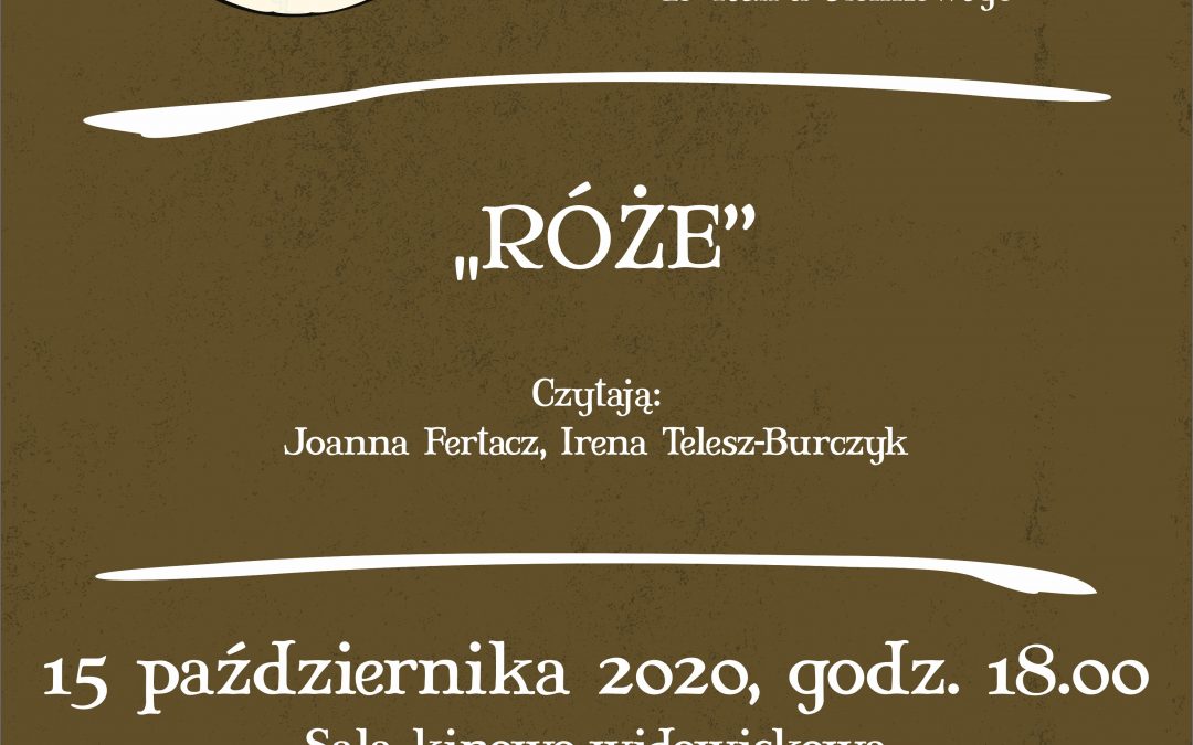 Teatr przy stoliku „RÓŻE” 15.10.2020